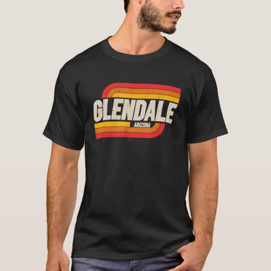 グレンデールアリゾナAzシティヴィンテージ Tシャツ (正面)