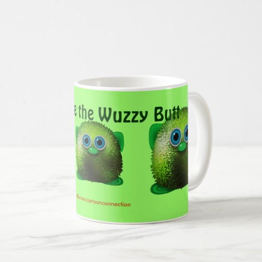 グレンドルザキュドリーWuzzy-お尻飲むマグカップ コーヒーマグカップ (正面右)