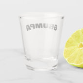 グレンパグおもしろいルピーグランパカスタム父の日 ショットグラス (裏面)