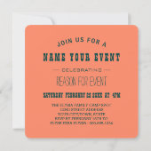 グレンビル湖ムーンシャインヘキサ 招待状 (裏面)