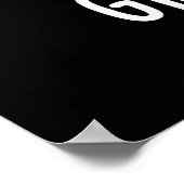 グレンピーおもしろいベギープンダークBG ポスター (角)