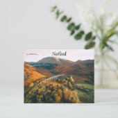 グレンフィンナンViaduct A830 Rdグレンフィンナンスコットランド ポストカード (スタンド正面)