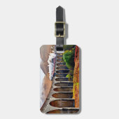 グレンフィンviaductスチームトレインラゲッジタグ ラゲッジタグ (正面縦)