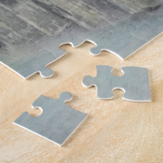 グレンフィ霜の降りたンナン高架橋蒸気列車 ジグソーパズル (側面)