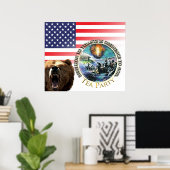 グレンベックティーパーティーポスター ポスター (ホームオフィス)