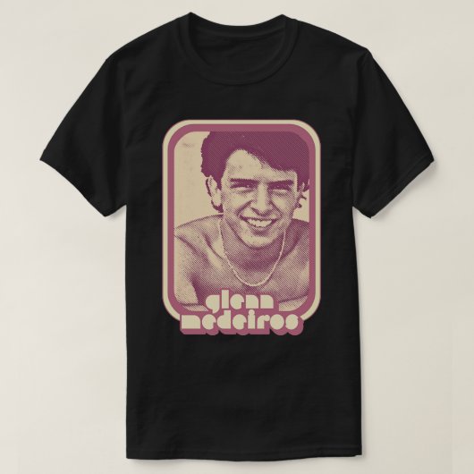 グレンメデイロス80sレトロファン tシャツ (デザイン正面)