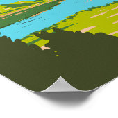 グレンヴェーグ国立公園アイルランドロウヴェーグ旅行 ポスター (角)