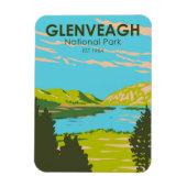 グレンヴェーグ国立公園アイルランドロウヴェーグ旅行 マグネット (縦)