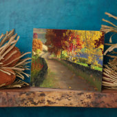 グレン・プラークの秋 フォトプラーク (側面)