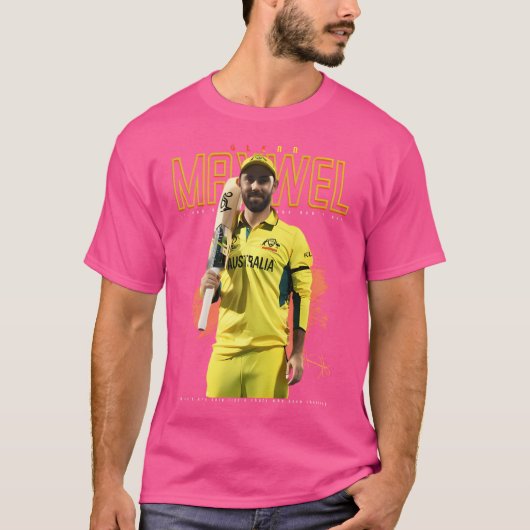 グレン・マクウェル Tシャツ (正面)