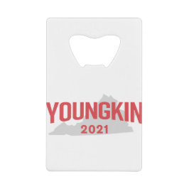 グレン・ヨンキン氏、バージニア州知事 クレジットカード栓抜き