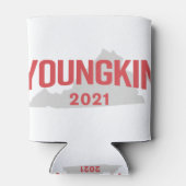 グレン・ヨンキン氏（バージニア州知事） 缶クーラー (裏面)