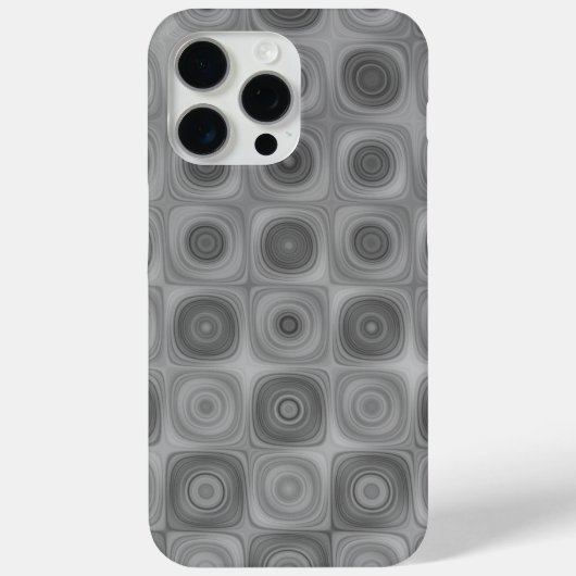 グレーお洒落旋回 Case-Mate iPhoneケース (裏面)