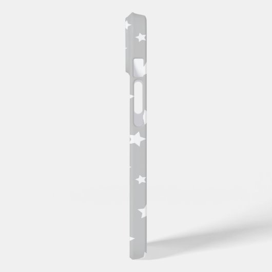 グレーかわいい星 Case-Mate iPhoneケース (裏面 / 左)
