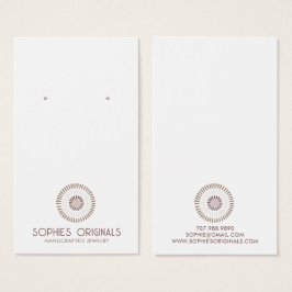 グレーかわいらしラベンダーサ絵を描イクサークルイヤリング