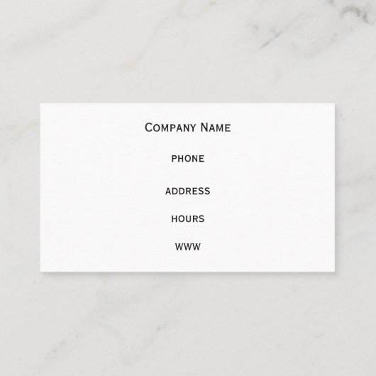 グレーとオレンジの名刺 名刺 (裏面)