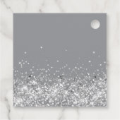 グレーとシルバーの党の好意 フェイバータグ (裏面)