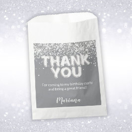 グレーとシルバーの党の好意 フェイバーバッグ