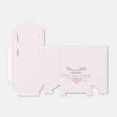 グレーとピンクのベビーガールへようこそ フェイバーボックス (折り畳みなし)