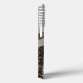 グレーとブラウン抽象芸術アートケースメイトiPhoneケース Case-Mate iPhoneケース (裏面 / 右)