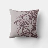 グレーとブルゴーニュのワイン植物学 |アーモンド工場 クッション (裏面)