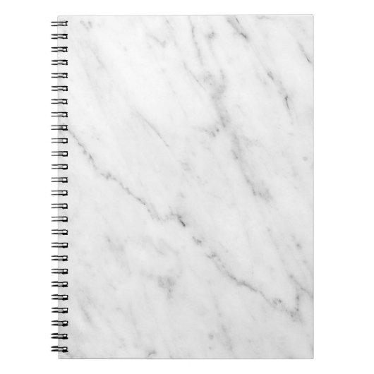 グレーとホワイト絵画アクリルの抽象芸術アート ノートブック (正面)