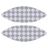 グレーとラベンダーのダイヤモンドパターン アメリカンフットボール (パネル)