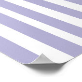 グレーとラベンダーパープルプリンセスポスター ポスター (角)