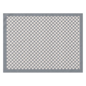 グレーと桃の特別な食事のためのテーブルクロス テーブルクロス (正面(横))