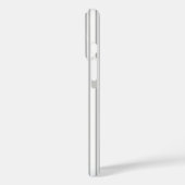 グレーと白のキャンディストライプーのケース – Mate iPhoneケース Case-Mate iPhoneケース (裏面 / 左)