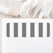 グレーと白のストライプ ラベル (インサイチュ)