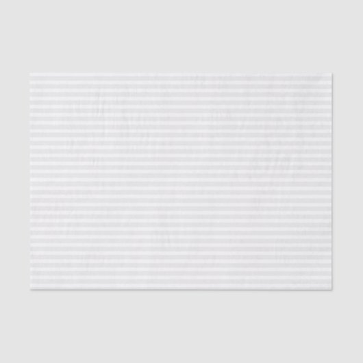 グレーと白のストライプ 薄葉紙 (正面)