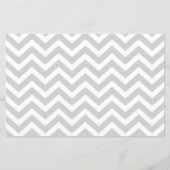 グレーと白の厚いシボ結婚ロンのV1カードストック (正面)