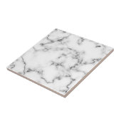 グレーと白の大理石効果タイル タイル (側面)