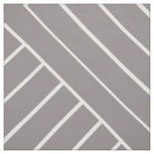 グレーと白の幾何学四角形と線 ファブリック (見本)