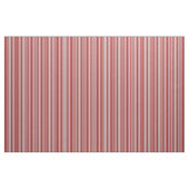 グレーと赤の色の線 ファブリック (ファットクウォーター)