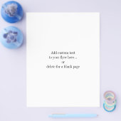 グレーと黒のストライプオン白 チラシ (シングル)