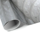 グレーと黒の布のソファ ラッピングペーパー (ロールコーナー)