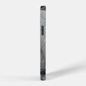 グレーと黒の布のソファ iPhoneケース (右側面)