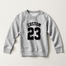 グレーと黒の幼児 | スポーツジャージー