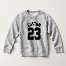 グレーと黒の幼児 | スポーツジャージー トドラーTシャツ