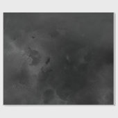 グレーと黒の水色 ラッピングペーパー (フラット)