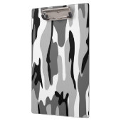 グレーと黒の迷彩用クリップボード クリップボード (左)