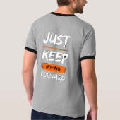 グレーな雰囲気 Tシャツ (裏面)