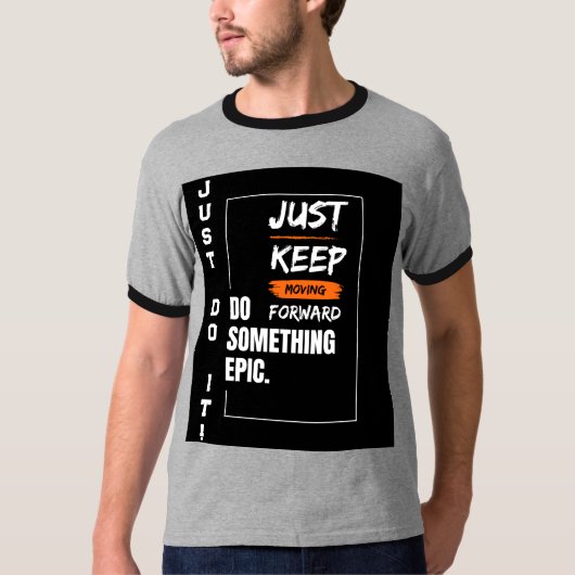 グレーな雰囲気 Tシャツ (正面)
