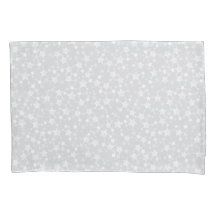 グレーに白淡い色の色 |リノプリント星模様