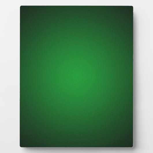 グレーに近い緑の中心グラデーションの縁取り フォトプラーク (正面)
