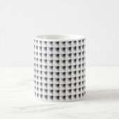 グレーのかさねデザイン... コーヒーマグカップ (中央)