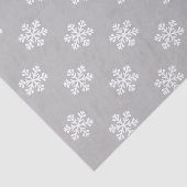 グレーのかすかな雪片 薄葉紙 (詳細)