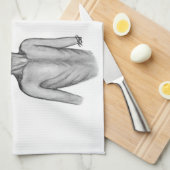 グレーのエイリアン、私はキッチンタ信じオルがしたい キッチンタオル (四つ折り)